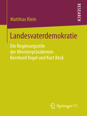 cover image of Landesvaterdemokratie